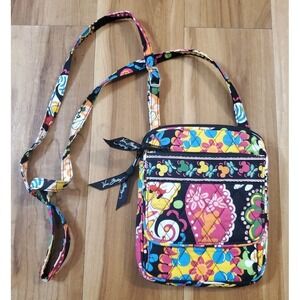 Vera Bradley Disney Parks Mini Hipster Crossbody Purse Midnight with Mickey